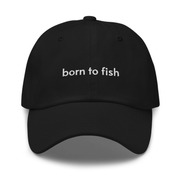 Cap born to fish