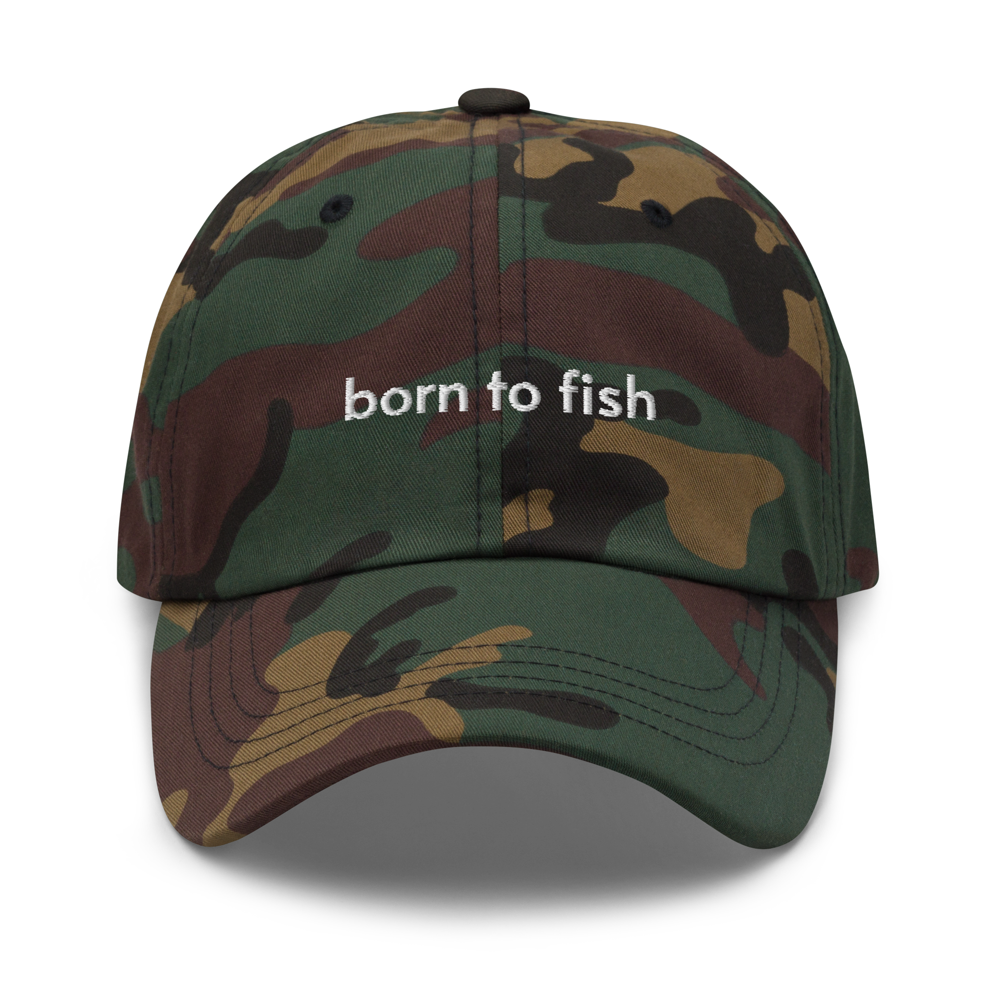 Cap born to fish