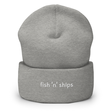 Beanie fish 'n' ships