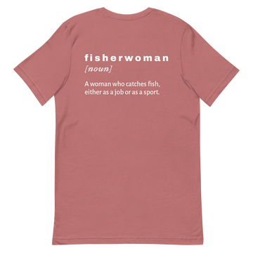 Unisex-T-Shirt fisherwoman