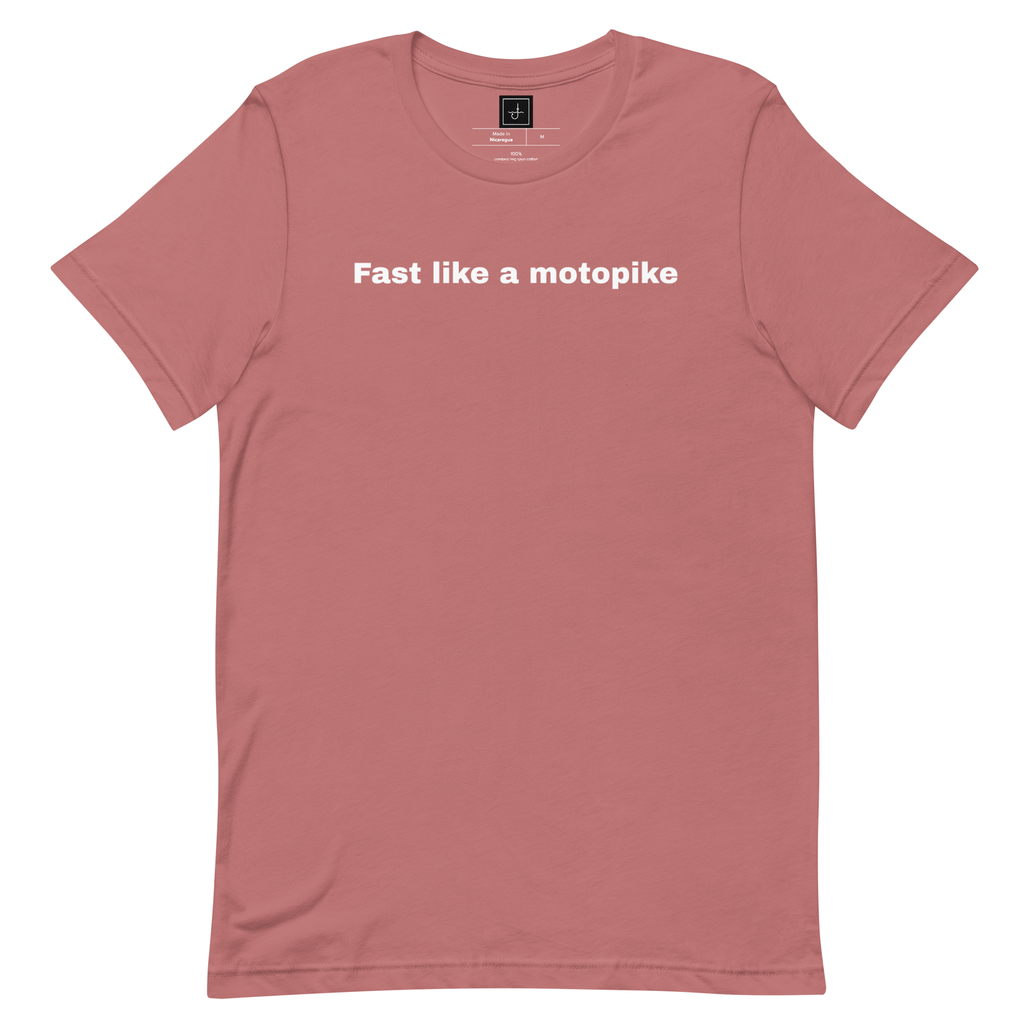 Unisex-T-Shirt Fast like a motopike